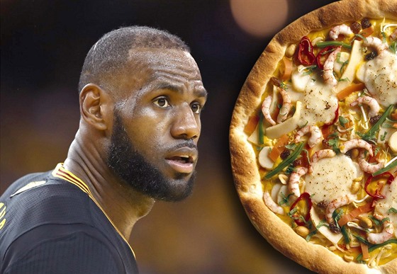 Slavný americký basketbalista LeBron James má podíl v síti pizzerií Blaze Pizza.