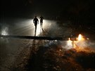 Chorvattí hasii bojují s poáry nedaleko Splitu (17. ervence 2017)