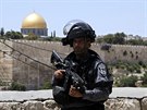 V Jeruzalém po vrad dvou izraelských policist u Chrámové hory panuje...