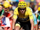 LÍDR SKORO V CÍLI. Chris Froome v závru patnácté etapy Tour de France.