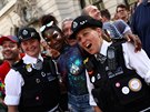 Londýnský festival Pride na podporu LGBT+ komunity (8. ervence 2017)
