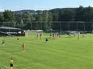 KONEC SOUSTEDNÍ. Fotbalisté Slavie se se soustedním v Rakousku rozlouili...