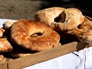 Na mnoha vesnicích se stále pee domácí chléb.