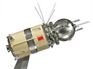 Run vytvoený model lodi Vostok 1 v mítku 1:8 byl uren pro výstavní úely....