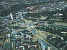 eka Morava zaplavila i velkou st Olomouce.