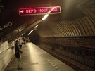 Oprava nástupit ve stanici metra Muzeum bude trvat pt msíc a zkomplikuje...