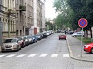 Ulice Hanáckého pluku v Olomouci v souasnosti 20 let po povodni - ervenec 2017