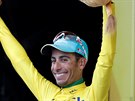VE LUTÉM. Fabio Aru poprvé v kariée vede slavnou Tour de France.
