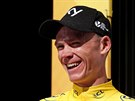 ZNOVU USMVAVÝ. Chris Froome se po trnácté etap vrátil do ela Tour de France.