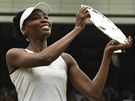 PORAENÁ FINALISTKA. Venus Williamsovou hrála ve Wimbledonu u druhé letoní...