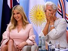Ivanka Trumpová a éfka Mezinárodního mnového fondu (MMF) Christine Lagardeová.
