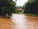 Rozvodnn Stnava u Broumova v ervenci 1997.