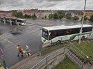 Omezení parkování autobus na odstavné ploe u Centrálního autobusového nádraí...