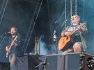Kapela Fleret se Zuzanou ulkovou na metalovm festivalu Masters of Rock ve...