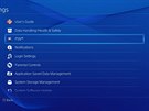 Menu Sony Playstation