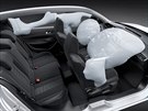 Nový Peugeot 308 - interiér, airbagy