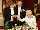 panlský král Felipe VI. a britská královna Albta II. (Londýn, 12. ervence...