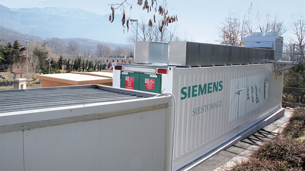 Úlo�i�t� elekt�iny Siestorage od spole�nosti Siemens. Systém umo��uje uchovávat...