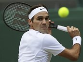 vcar Roger Federer vrac mek Milosi Raonicovi z Kanady.