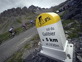 VELK VZVA. Dnes ek cyklisty Galibier, hora hor.