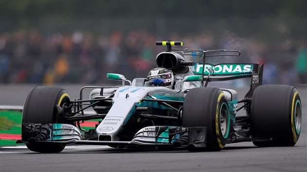 Lewis Hamilton v kvalifikaci Velk ceny Britnie.