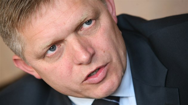 Slovensk premir Robert Fico