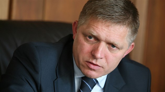 Slovensk premir Robert Fico