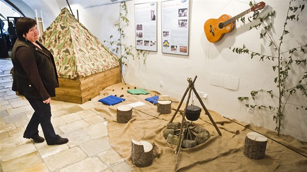 Výstava o historii dovolené v jihlavském Muzeu Vysočiny.