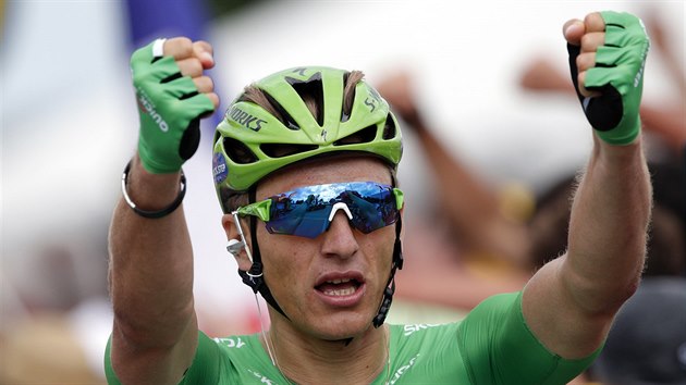 Marcel Kittel po triumfu v dest etap Tour de France.