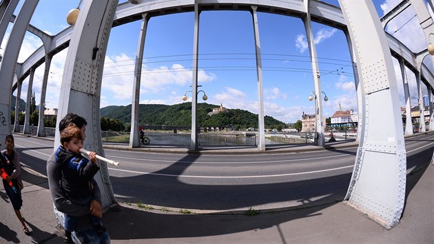 Benešův most v Ústí nad Labem.