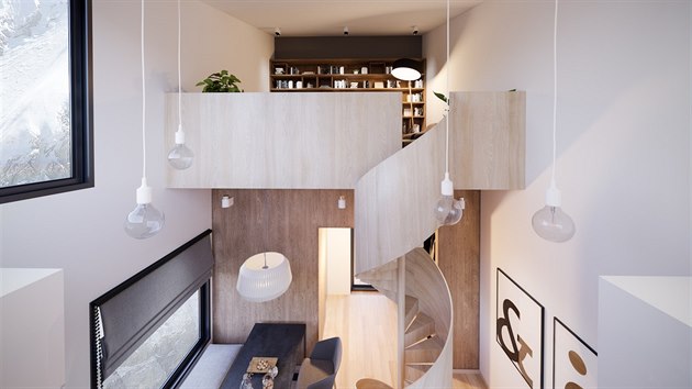 Gabrielli a Öhman navrhli netradiční bydlení ve spolupráci s architektonickým studiem Moderna Trähus.