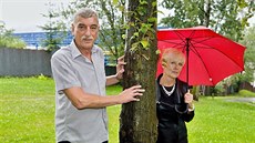 Ladislav Kopal s manželkou.
