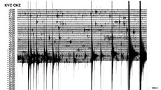 Záznam úterní seismické innosti na Chebsku (11. 7. 2017)