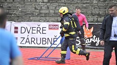 Hasiské závody Firefighter Combat Challenge v Jihlav.