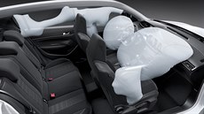 Nový Peugeot 308 - interiér, airbagy