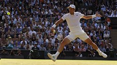 Tomáš Berdych a jeho boj v semifinále Wimbledonu.