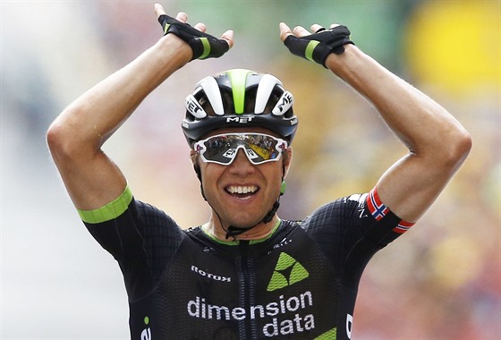 PO ŠESTI LETECH! Edvald Boasson Hagen znovu slaví etapové prvenství na Tour.