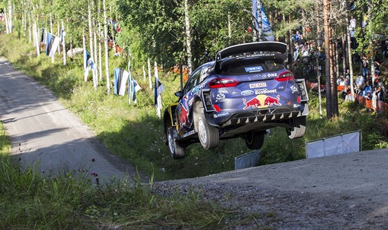 Sébastien Ogier během Finské rallye