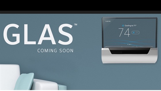 Chytrý termostat Glas s Windows IoT od Johnson Controls.