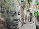 Dekorace jsou inspirovány detaily z chrámu Angkor Vat.