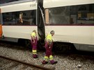 Nehoda pímstského vlaku na nádraí ve panlské Barcelon (28. ervence 2017).