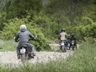 Motocykly nás natstí nikdy nenechaly na holikách a vdy jsme odjeli po ose.