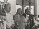 Filipovsk� na p�elou�sk�m fotbalov�m stadionu v roce 1982.