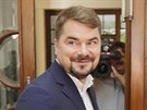 Marek Dalík (vlevo), bývalý poradce premiéra Topolánka, pichází na jednání...