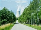 Rozhodnut� o v�stavb� elektr�rny bylo vyd�no v roce 1980.