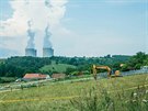 Rozhodnut� o v�stavb� elektr�rny bylo vyd�no v roce 1980.