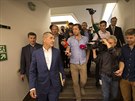 éf ANO Andrej Babi pichází na jednání vyetovací komise, která se zabývá...