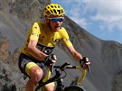 Chris Froome bhem výjezdu na Izoard v osmnácté etap Tour de France.