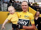 DOBRÝ, TÁTO! Chris Froome slaví tvrtý titul na Tour de France se synem...