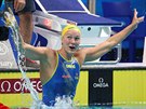 védka Sara Sjöströmová zaplavala na mistrovství svta v Budapeti svtový...